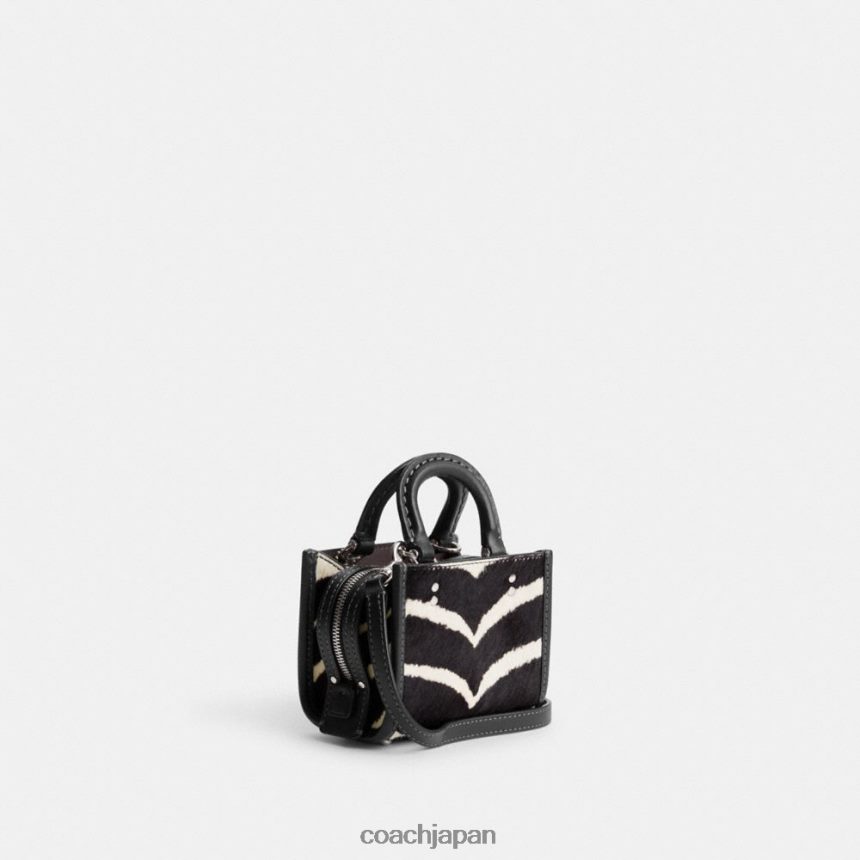 Coach 女性 ゼブラ柄のローグ12 左/ゼブラ TZL40292