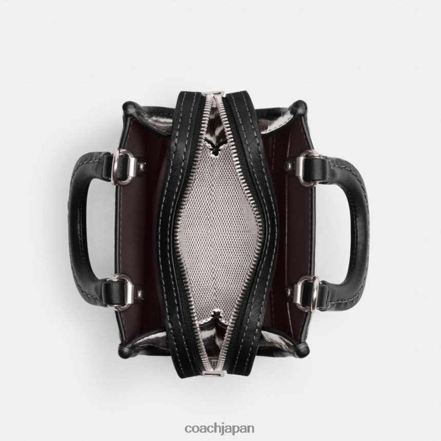 Coach 女性 ゼブラ柄のローグ12 左/ゼブラ TZL40292