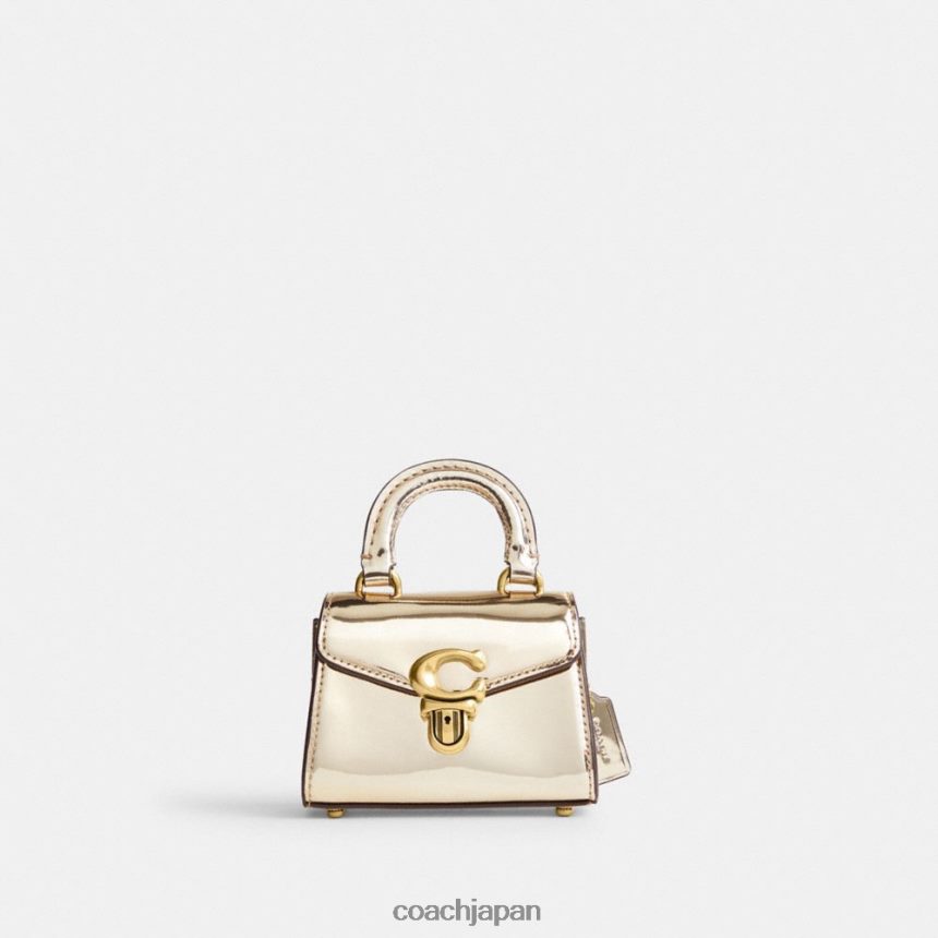 Coach 女性 サミー トップハンドル 12 b4/ゴールド TZL402220