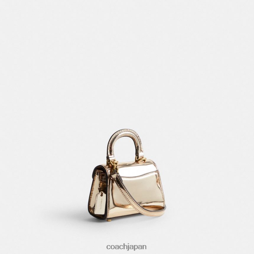 Coach 女性 サミー トップハンドル 12 b4/ゴールド TZL402220