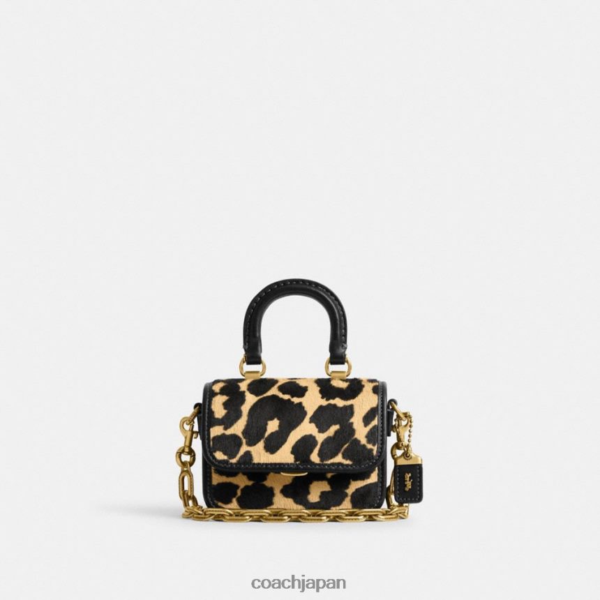 Coach 女性 ローグ トップ ハンドル 12 ヒョウ柄 b4/ヒョウ TZL40293