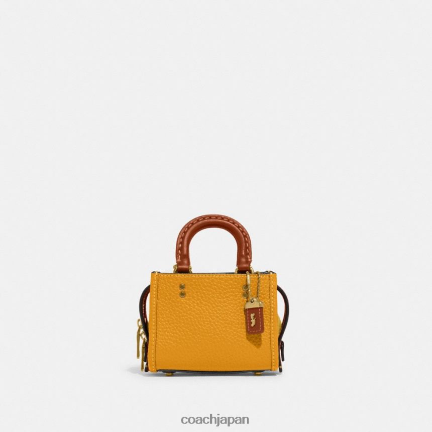 Coach 女性 カラーブロック再生レザー製ローグ 12 b4/キンポウゲマルチ TZL40296