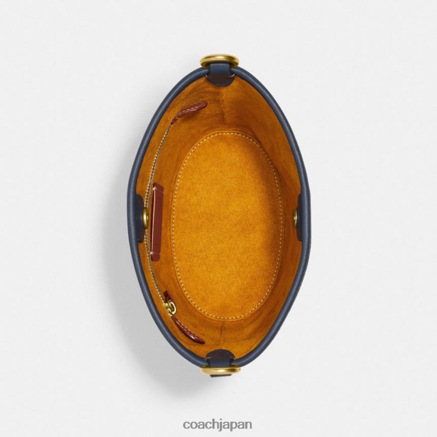 Coach 女性 ダコタ バケットバッグ 16 B4/デニム TZL40214