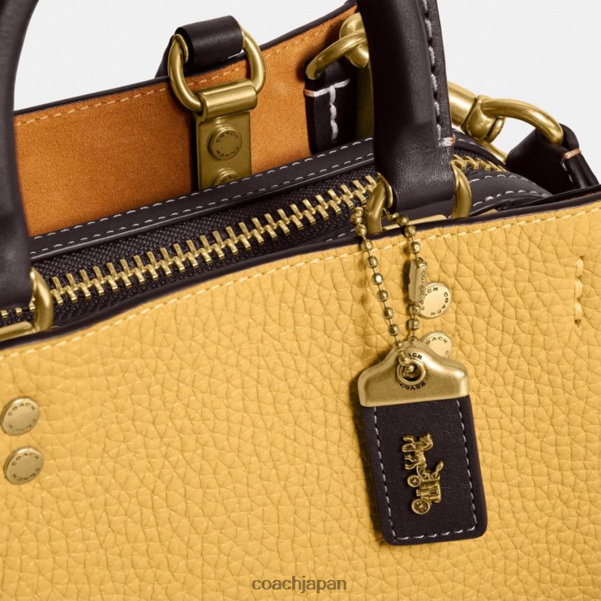 Coach 女性 カラーブロック再生レザー製ローグ 20 B4/ヘイマルチ TZL40281