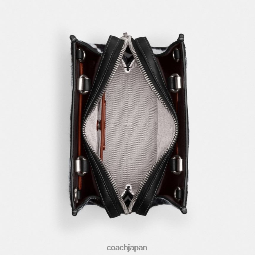 Coach 女性 ローグ 20 ゼブラプリント ヘアカーフ製 左/ゼブラ TZL40289