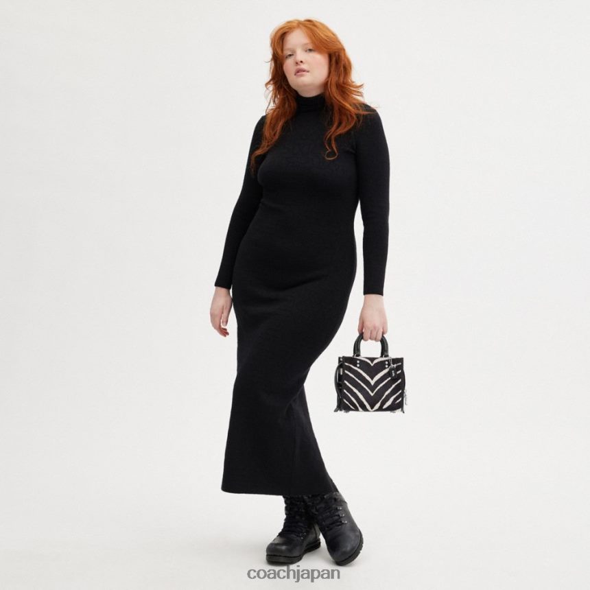 Coach 女性 ローグ 20 ゼブラプリント ヘアカーフ製 左/ゼブラ TZL40289