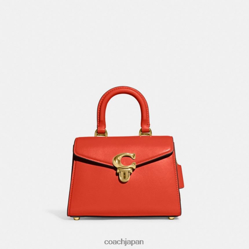 Coach 女性 サミー トップハンドル 21 B4/サンオレンジ TZL402250