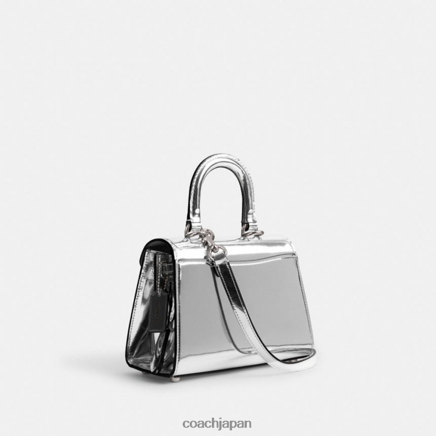 Coach 女性 サミー トップハンドル 21 シルバーメタリック 左/シルバー TZL402230