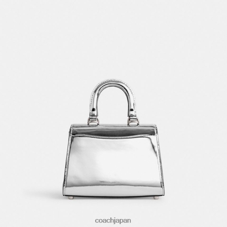 Coach 女性 サミー トップハンドル 21 シルバーメタリック 左/シルバー TZL402230