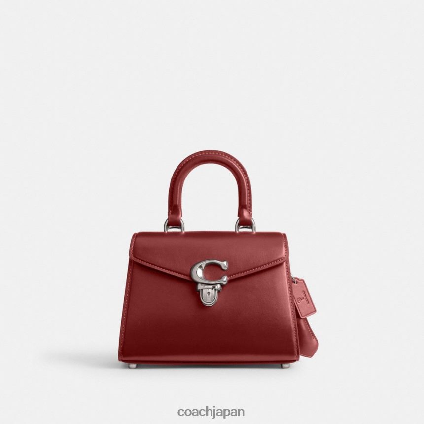 Coach 女性 新年サミートップハンドル 21 ドラゴン付き lh/ルビーレッド TZL402201