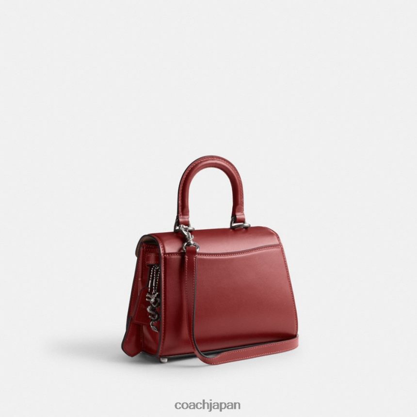 Coach 女性 新年サミートップハンドル 21 ドラゴン付き lh/ルビーレッド TZL402201