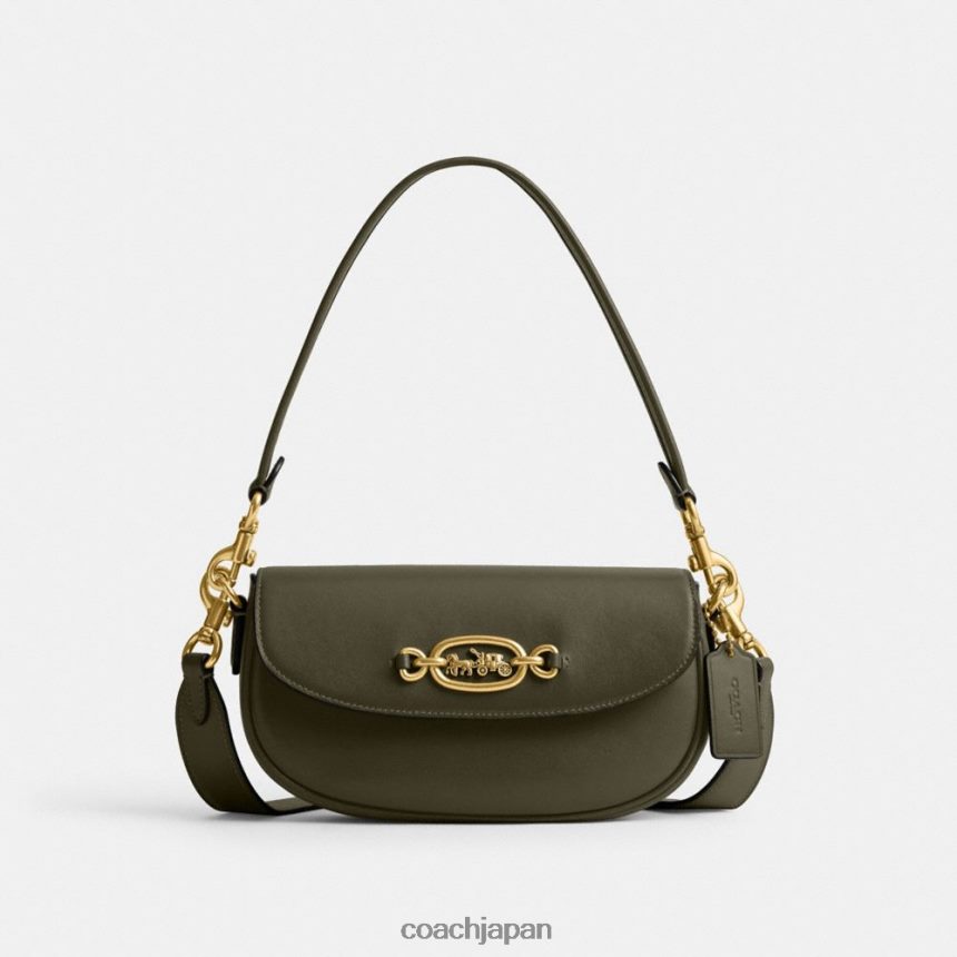 Coach 女性 ハーレーショルダーバッグ23 B4/アーミーグリーン TZL40227