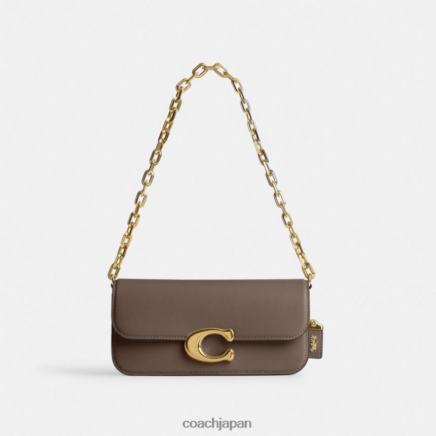 Coach 女性 アイドルバッグ23 B4/ダークストーン TZL40238