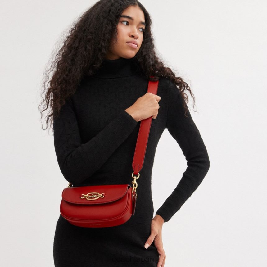 Coach 女性 ハーレーショルダーバッグ23 b4/スポーツレッド TZL40232