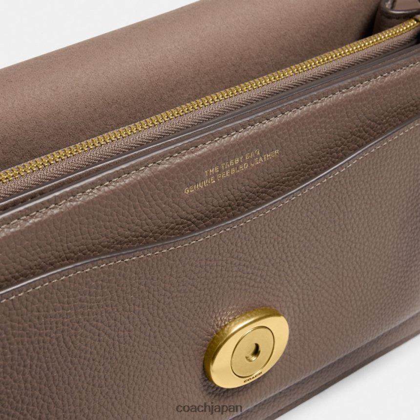 Coach 女性 タビーショルダーバッグ 26 B4/ダークストーン TZL402152