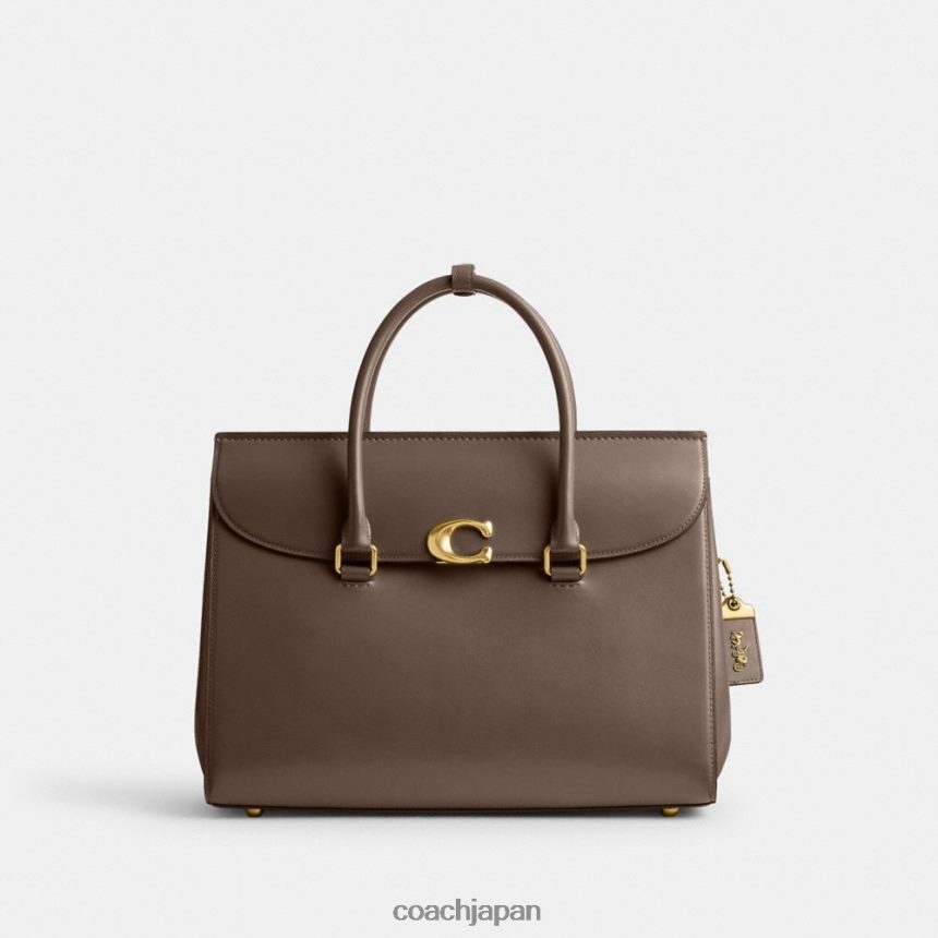 Coach 女性 ブルームキャリーオール 36 B4/ダークストーン TZL402178