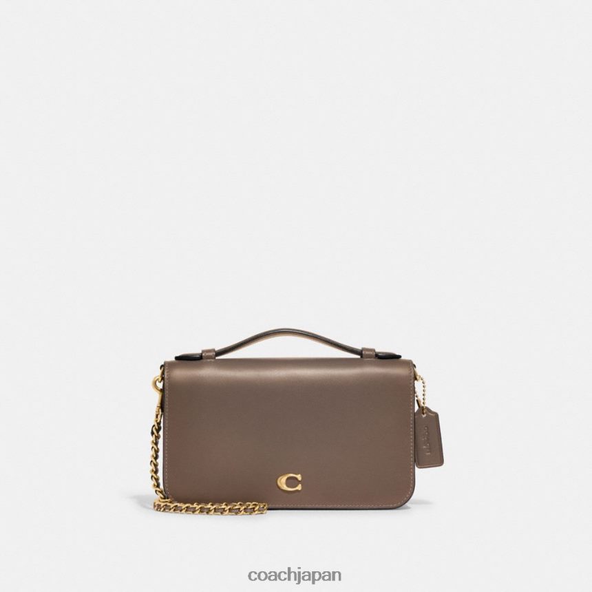 Coach 女性 ビークロスボディ B4/ダークストーン TZL402241