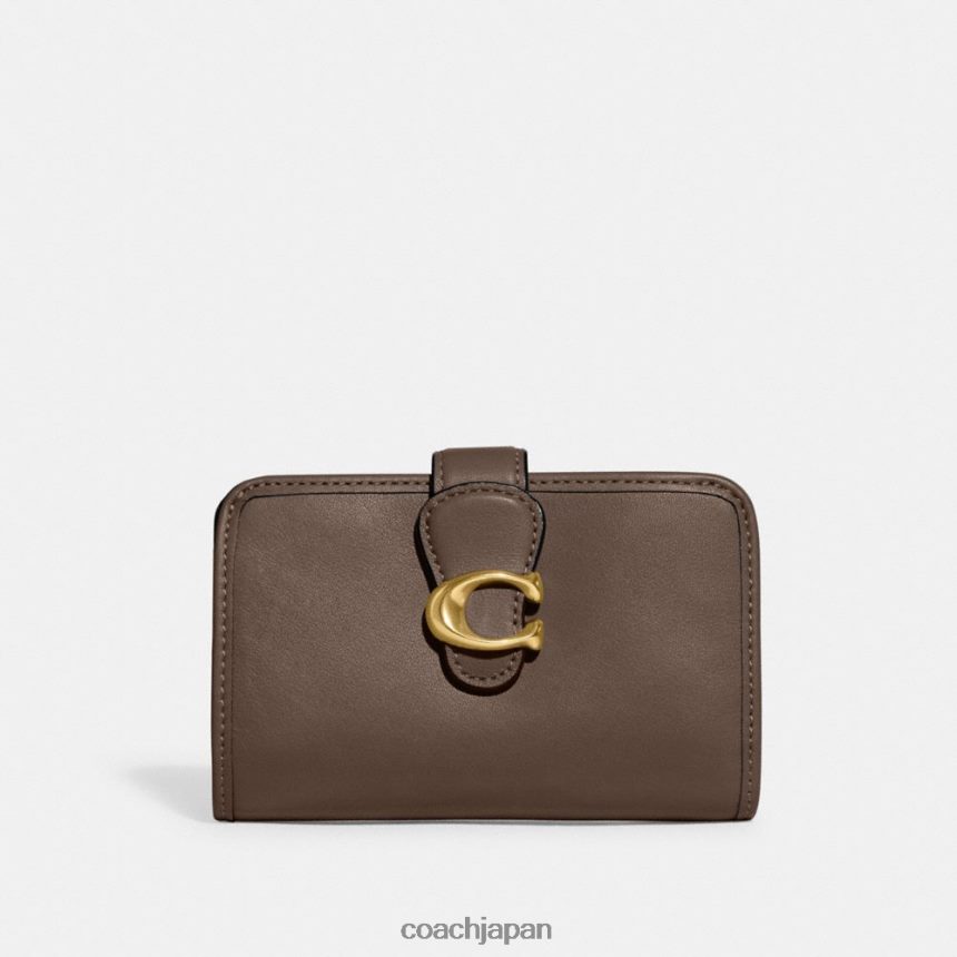 Coach 女性 タビーミディアムウォレット B4/ダークストーン TZL402338