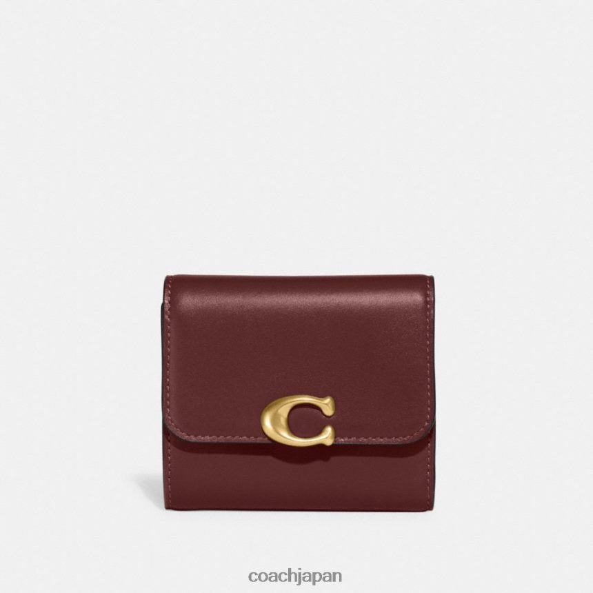 Coach 女性 盗賊の財布 B4/ワイン TZL402353