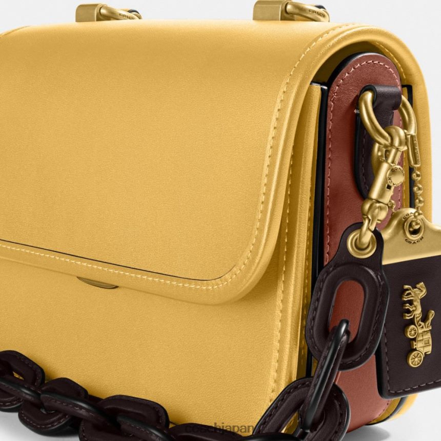 Coach 女性 カラーブロックのローグトップハンドル B4/ヘイマルチ TZL40288