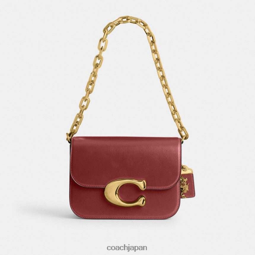 Coach 女性 ドラゴンの新年アイドルバッグ リ/ルビーレッド TZL40234