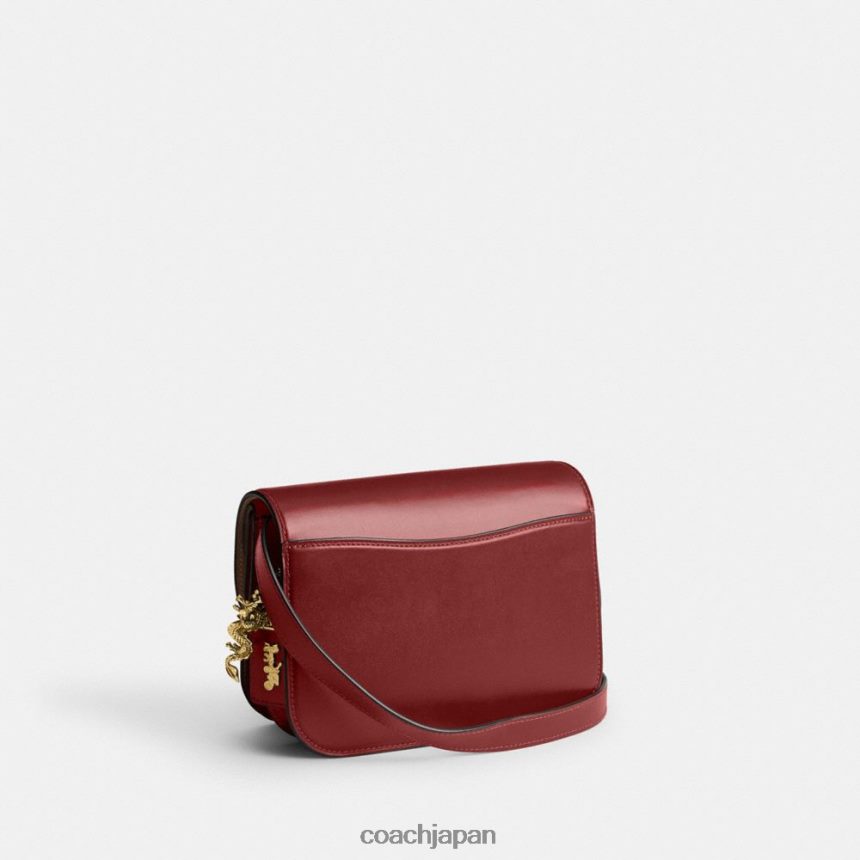 Coach 女性 ドラゴンの新年アイドルバッグ リ/ルビーレッド TZL40234