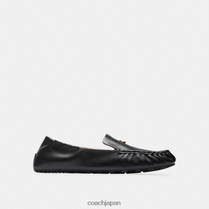 Coach 女性 ロニー・ローファー 黒 TZL402390