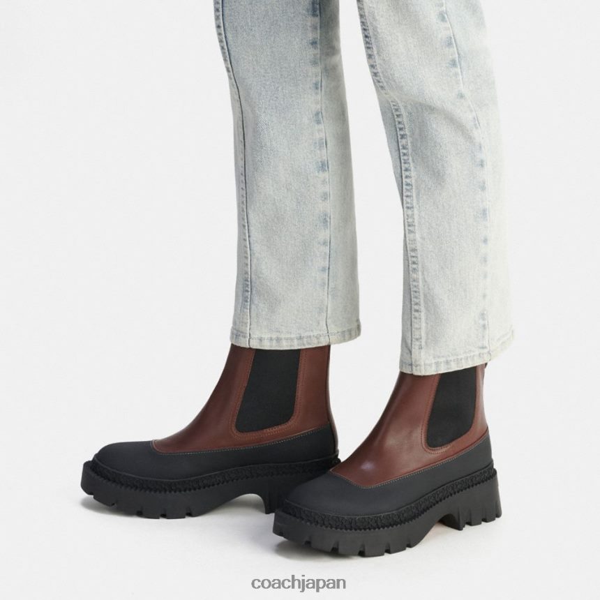Coach 女性 ジェイラブーツ クルミ TZL402415