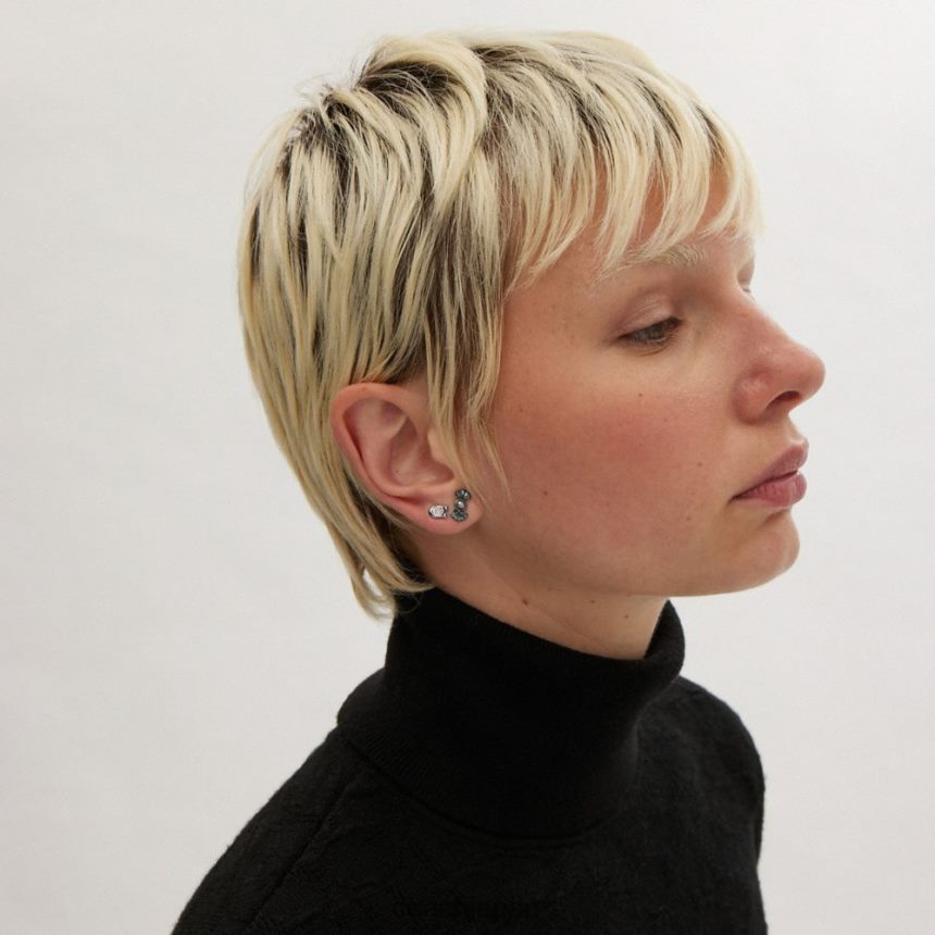 Coach 女性 キャンディーとリボンのスタッドピアスセット ヘマタイトマルチ TZL402538