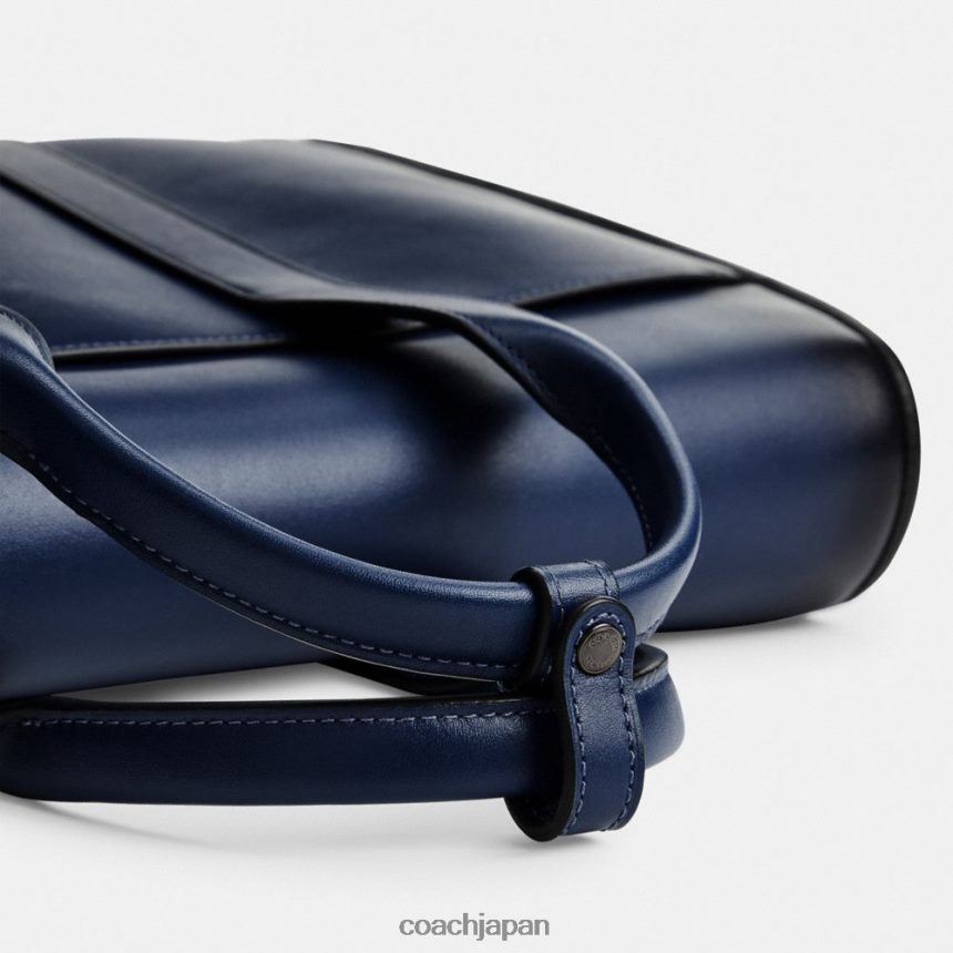 Coach 男性 ゴッサムのポートフォリオ 藍色 TZL402620