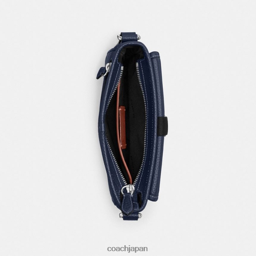 Coach 男性 ベック スリム クロスボディ 藍色 TZL402661