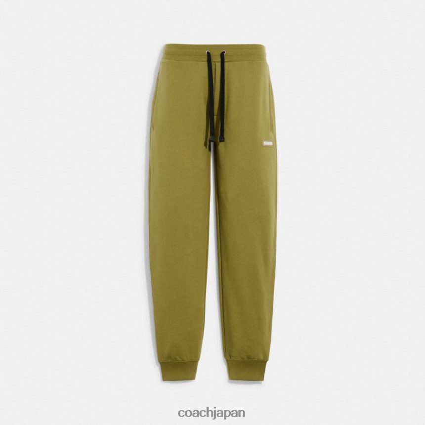 Coach 男性 ジョガーに欠かせない オリーブ TZL402791