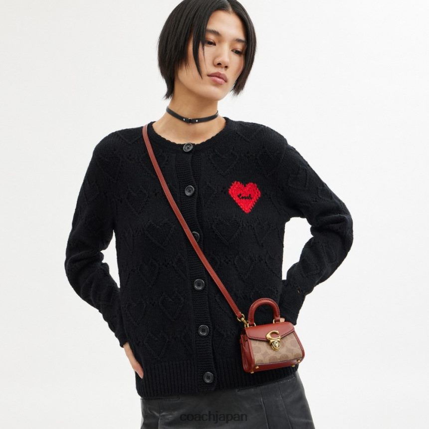 Coach 女性 サミーのシグネチャーキャンバス製トップハンドル b4/黄褐色錆び TZL402210