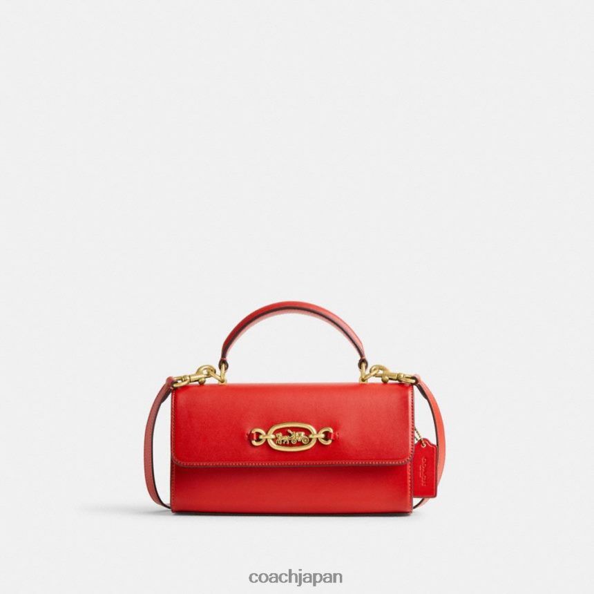 Coach 女性 ハーロートップハンドル b4/スポーツレッド TZL402227