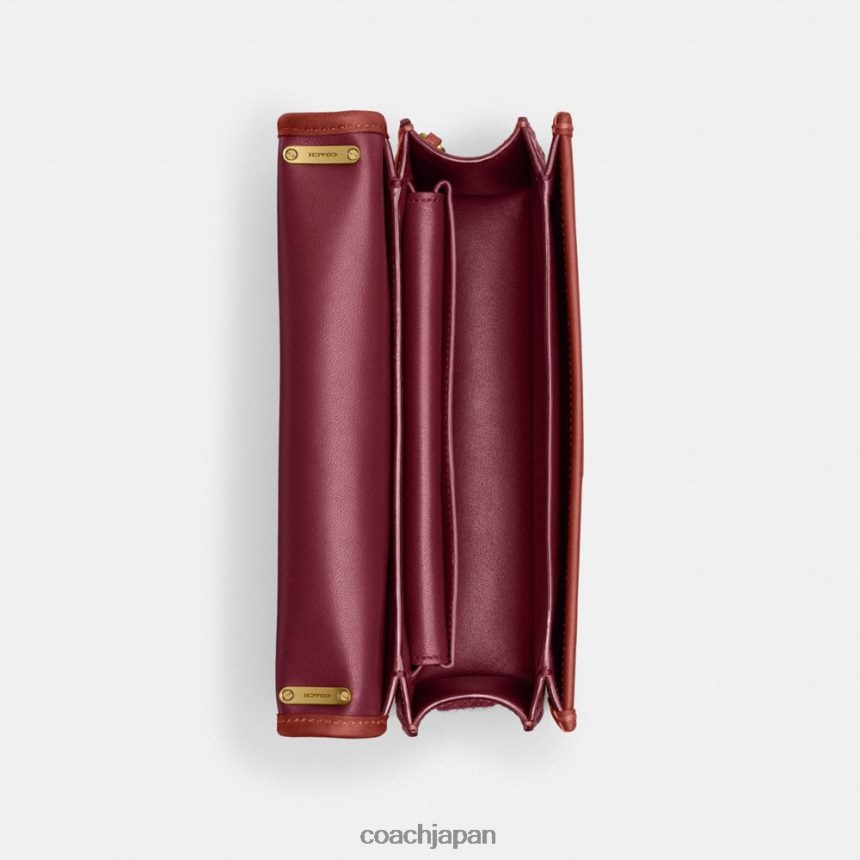 Coach 女性 コズミック コーチ バンディット ショルダーバッグ シグネチャー キャンバス パッチ付き b4/タンサビマルチ TZL402267