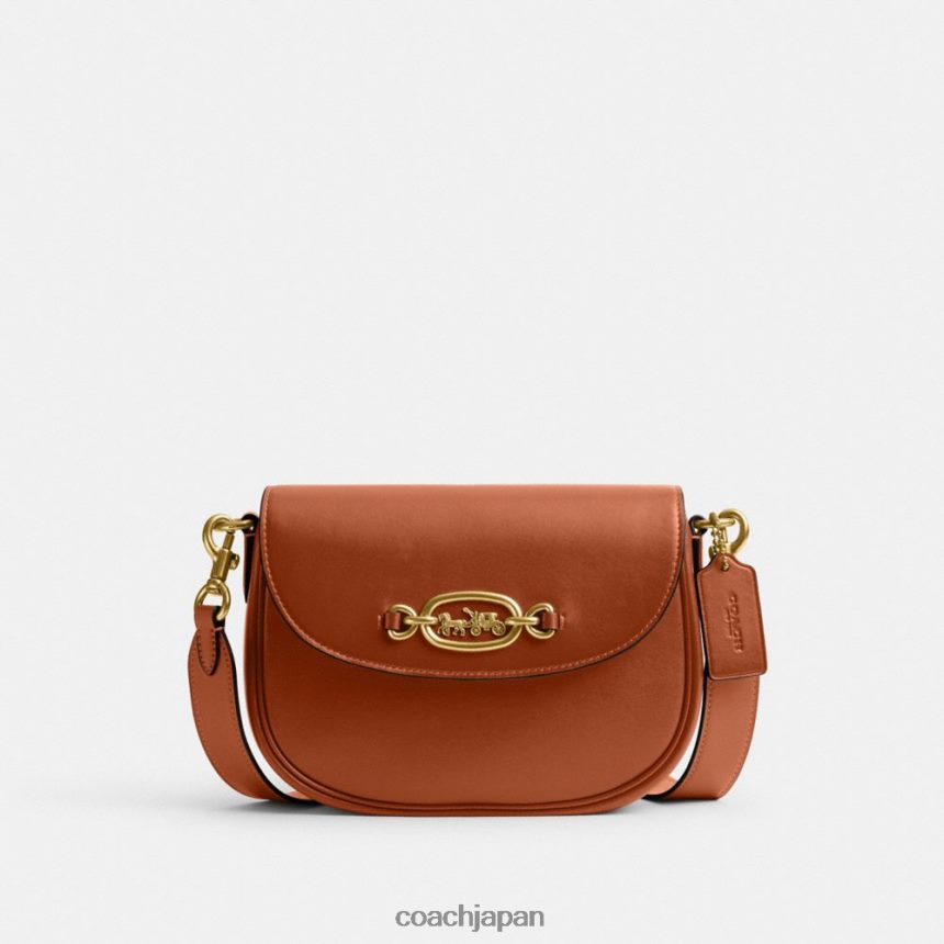 Coach 女性 ハーレーショルダーバッグ b4/磨かれた琥珀色 TZL40229