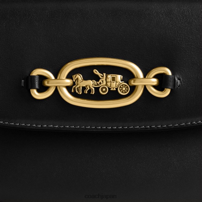 Coach 女性 ハーレーショルダーバッグ b4/黒 TZL40230