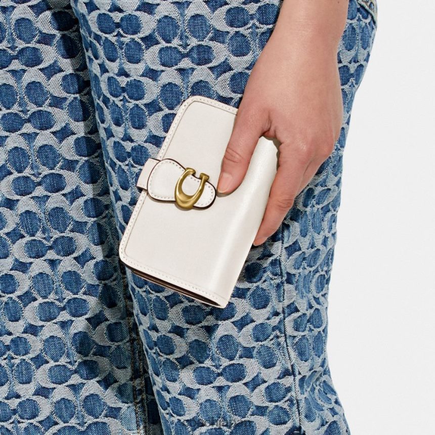 Coach 女性 タビーミディアムウォレット b4/チョーク TZL402335