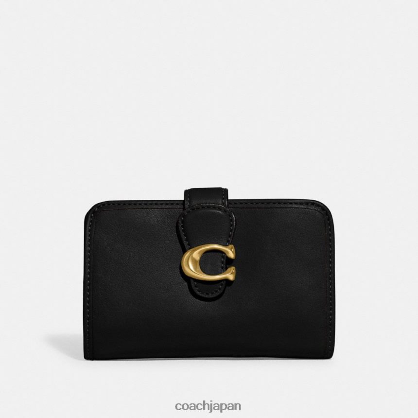Coach 女性 タビーミディアムウォレット b4/黒 TZL402340