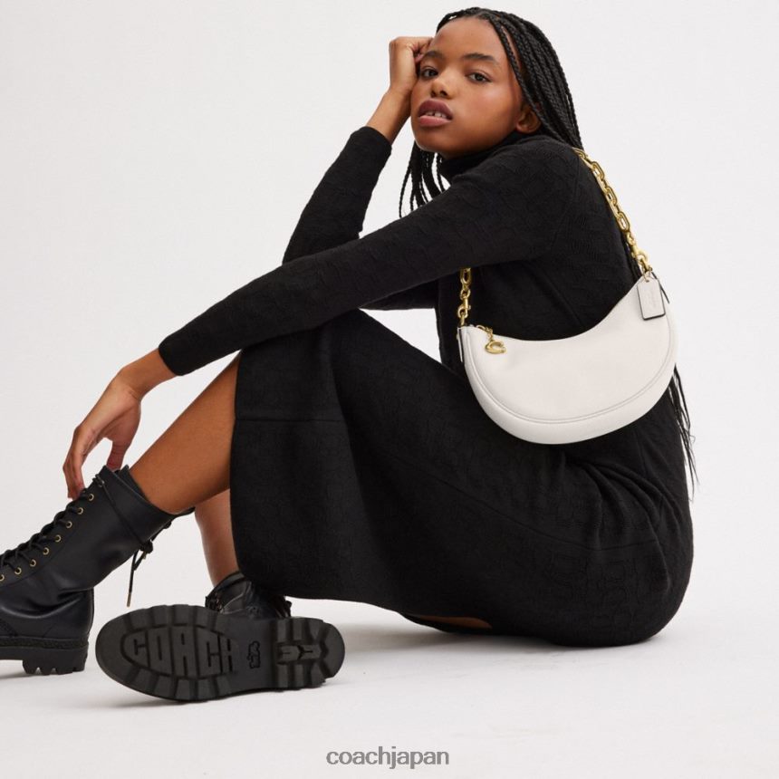 Coach 女性 ミラ ショルダーバッグ b4/チョーク TZL40256