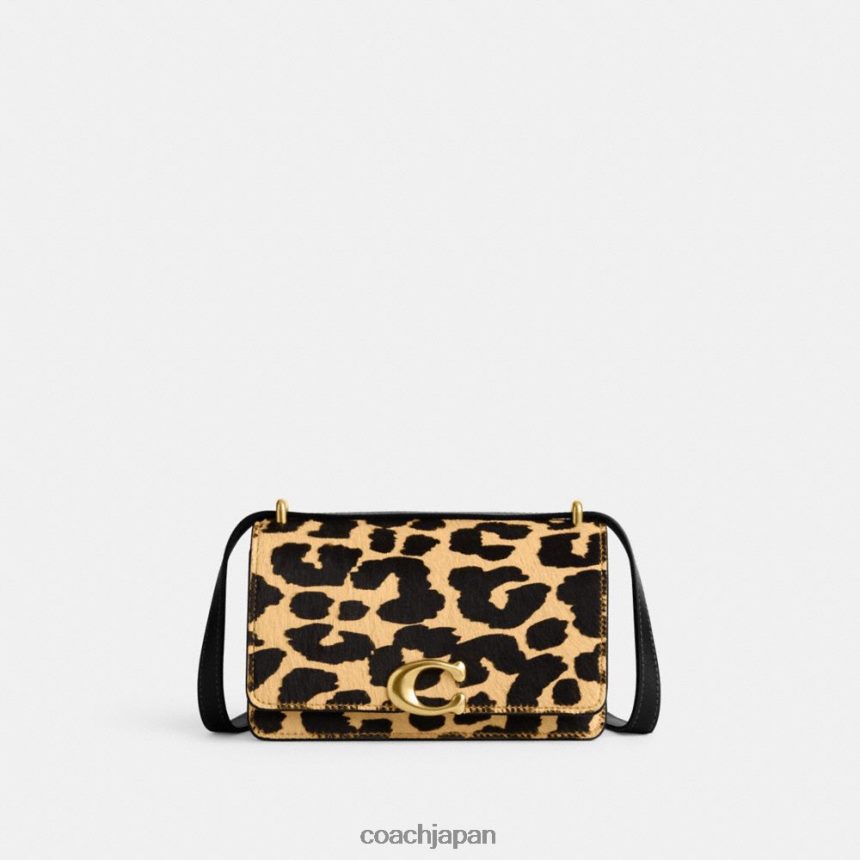 Coach 女性 バンディット クロスボディ レオパードプリント b4/ヒョウ TZL4026