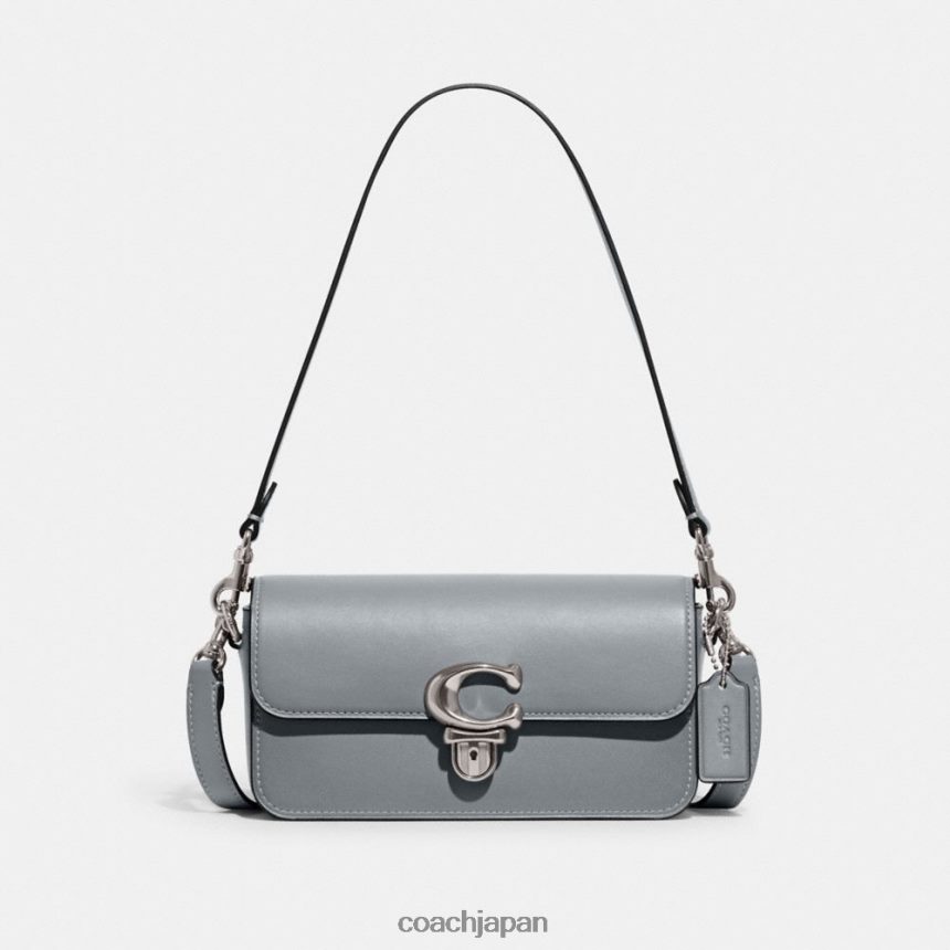 Coach 女性 スタジオバゲットバッグ lh/グレーブルー TZL402190