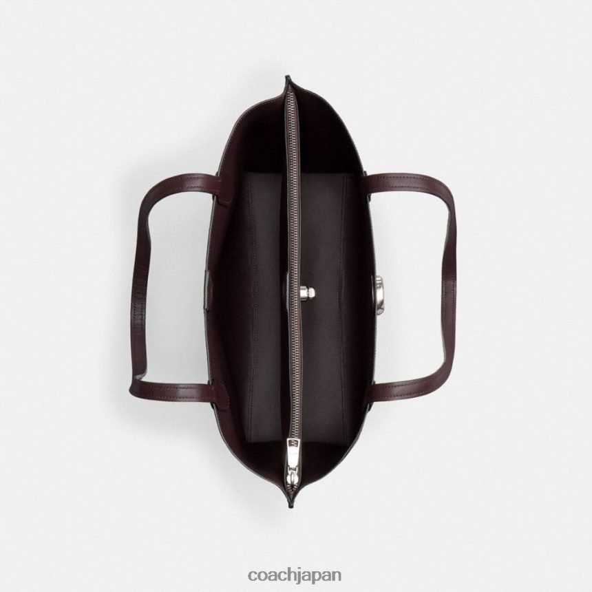 Coach 女性 柳のトートバッグ lh/ブラックマルチ TZL402284