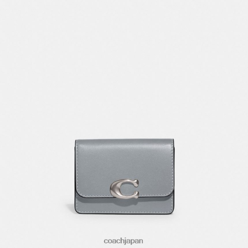 Coach 女性 盗賊カードケース lh/グレーブルー TZL4024