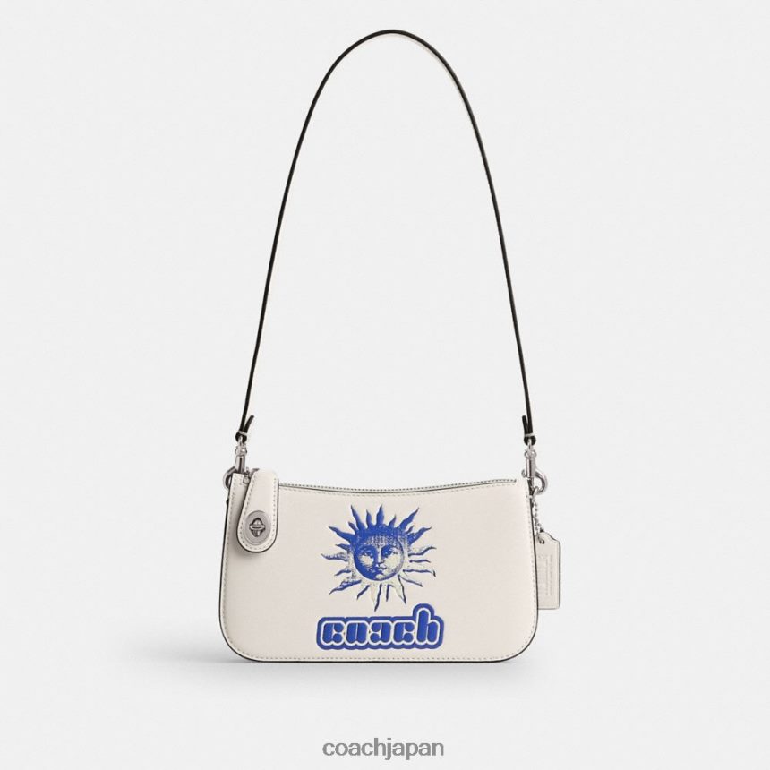 Coach 女性 リル・ナズ×ドロップペン ショルダーバッグ lh/孤立したサンチョーク TZL40263