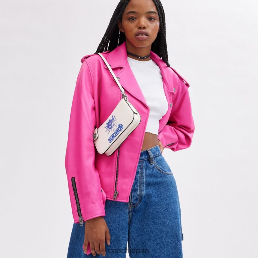 Coach 女性 リル・ナズ×ドロップペン ショルダーバッグ lh/孤立したサンチョーク TZL40263