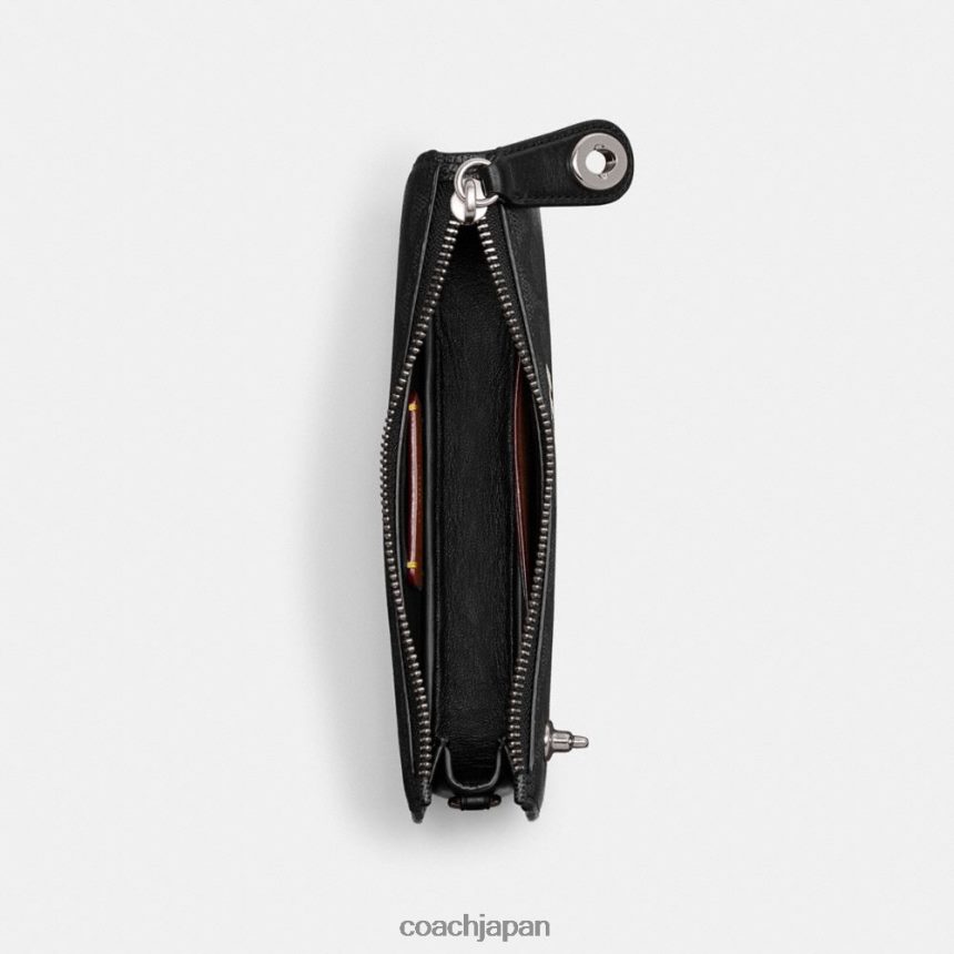 Coach 女性 リル・ナズ x ドロップ・ペン ショルダーバッグ (シグネチャー キャンバス製) lh/lh/キトゥン ロックアップ ブラック TZL40262